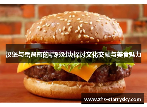汉堡与岳鬯苟的精彩对决探讨文化交融与美食魅力
